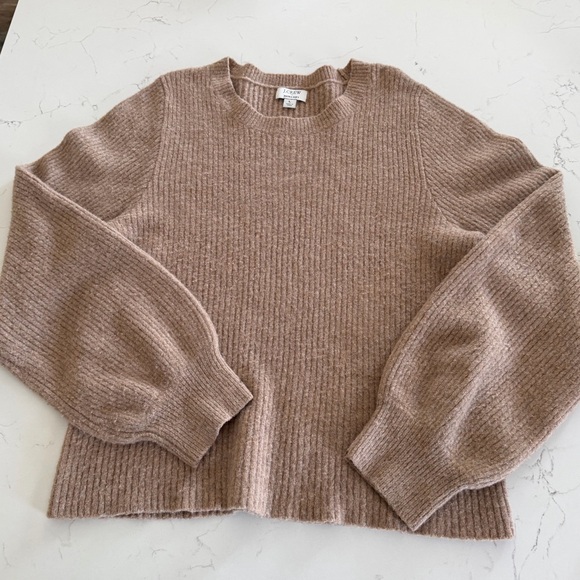 J. Crew Sweaters - J.Crew Extra Soft Cozy Tan Sweater- Large